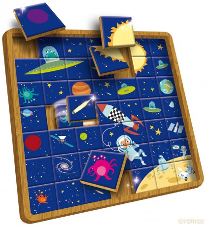 LUDATTICA Kreatywne puzzle W kosmosie [PUZZLE]