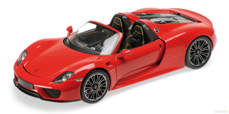 MINICHAMPS Porsche 918 Spyder 2013 (red)