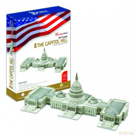 PUZZLE 3D Kapitol Zestaw XL [PUZZLE]