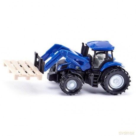 SIKU Traktor z widłami do palet