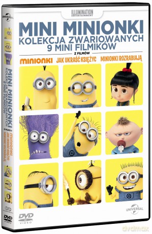 Mini Minionki: Kolekcja Zwariowanych 9 Mini Filmików [DVD]