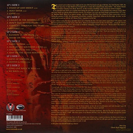 Dio: Holy Diver (Red Transparent) [3xWinyl]