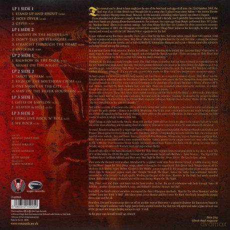 Dio: Holy Diver (Red Transparent) [3xWinyl]