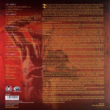 Dio: Holy Diver (Red Transparent) [3xWinyl]