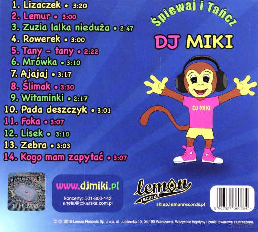 DJ Miki: Śpiewaj I Tańcz z DJ Miki [CD]