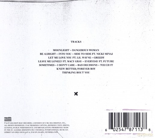 Ariana Grande: Dangerous Woman (Deluxe) (Limited) [CD]