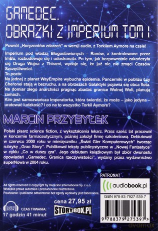 Gamadec. Obrazki z Imperium (Tom 1) - Marcin Przybyłek [AUDIOBOOK] [CD-MP3]