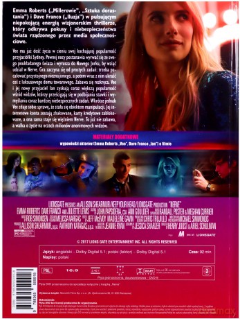 Nerve (booklet) [DVD]