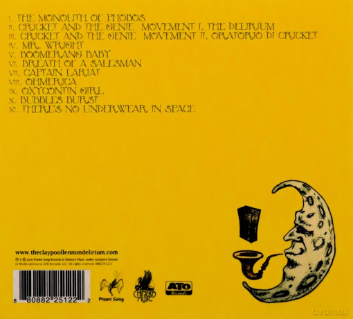 Claypool Lennon Delirium: Monolith Of Phobos [CD]