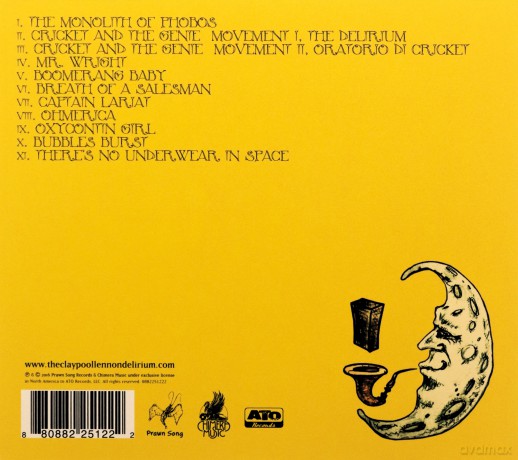 Claypool Lennon Delirium: Monolith Of Phobos [CD]