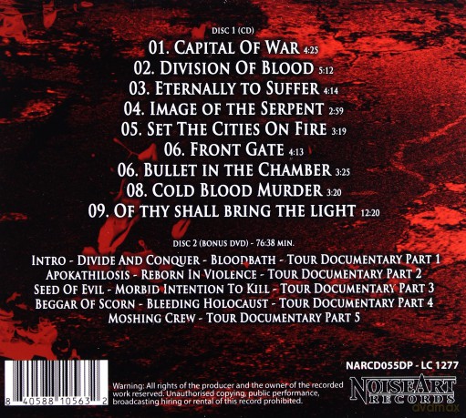 Suicidal Angels: Division of Blood [CD]+[DVD]