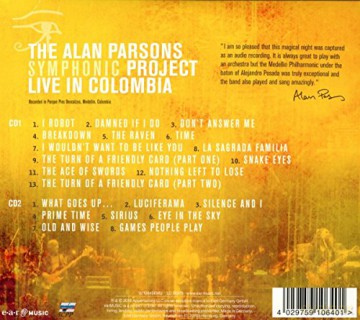 Alan Parsons Project: Live In Colombia [2CD]