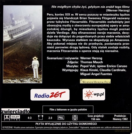 Fitzcarraldo (koperta) [DVD]