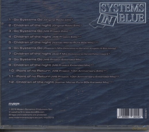 Systems in Blue: Back in Blue [CD]