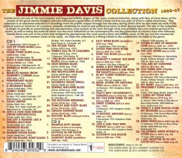 Jimmie Davis: The Jimmie Davis Collection 1929-47 [2CD]