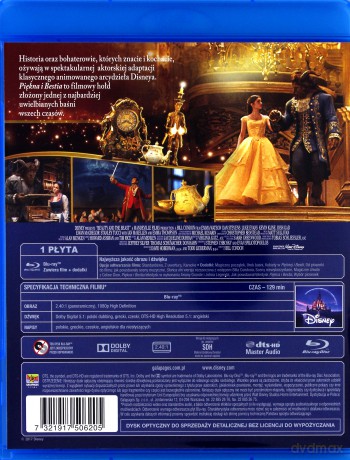 Piękna i Bestia (Disney) [Blu-Ray]
