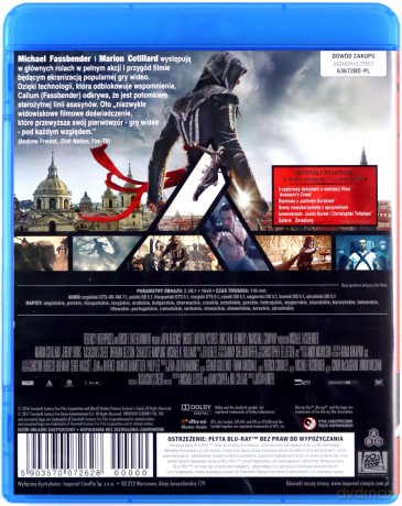 Assassin's Creed [Blu-Ray]