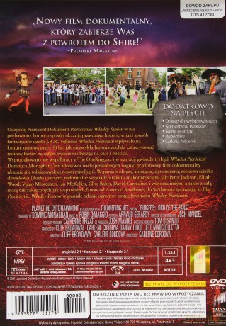 Pierścienie: Władcy fanów [DVD]