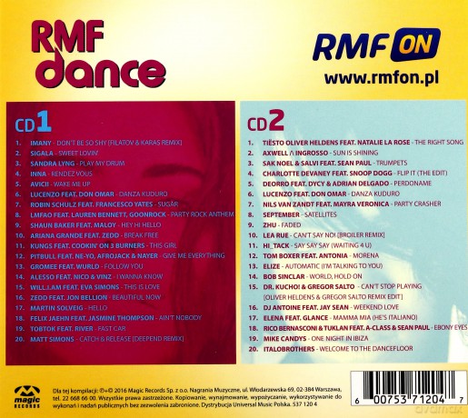 RMF Dance [2CD]