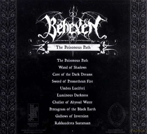 Behexen: The Poisonous Path (digipack) [CD]