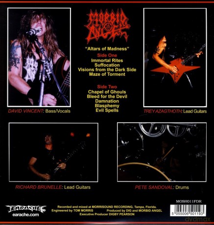 Morbid Angel: Altars Of Madness [Winyl]