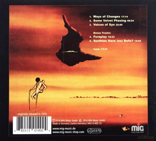 Klaus Schulze: Blackdance (digipack) [CD]