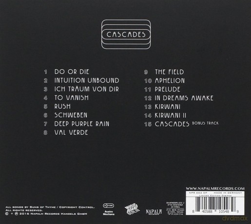 Suns Of Thyme: Cascades (Limited Edition) (digipack) [CD]