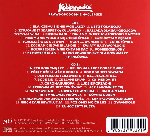 Kobranocka: Prawdopodobnie najlepsze [2CD]