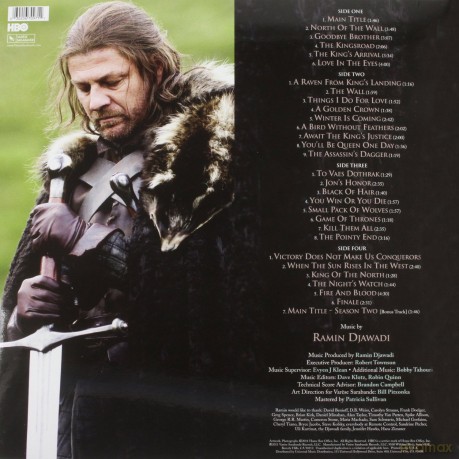 Game Of Thrones soundtrack (Gra o Tron) (Ramin Djawadi) [2xWinyl]