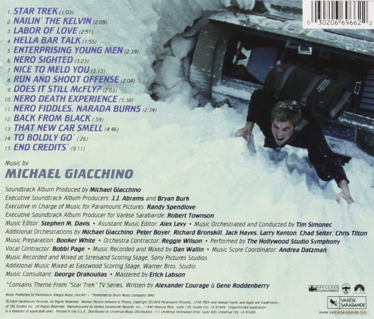 Star Trek soundtrack [CD]