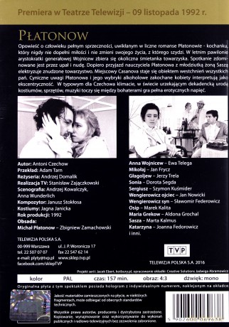Płatonow (Złota setka teatru TV) [DVD]
