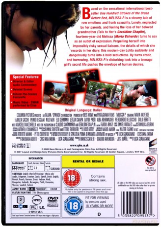 Melissa P. [DVD]