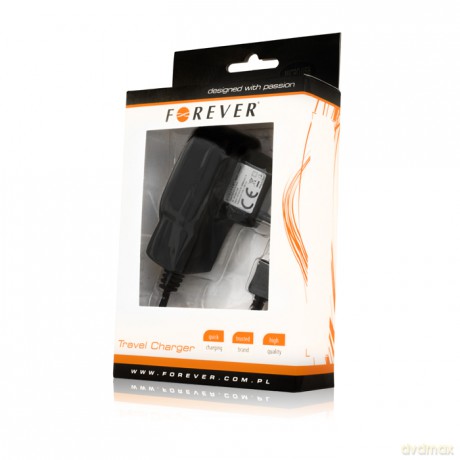 Ładowarka sieciowa Forever ze złączem mini USB 1 A box HQ