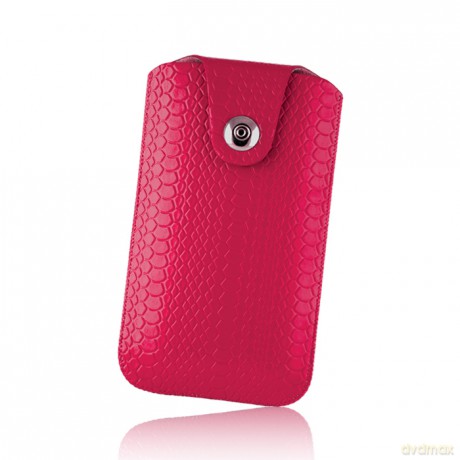 Pokrowiec Slim Up Exotic XXXL-L (Samsung S4) różowy
