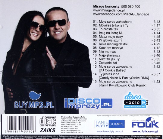 Mirage: To proste tak [CD]