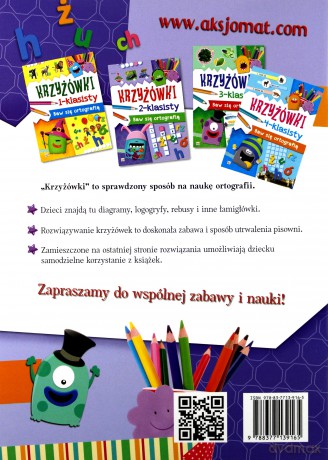 Krzyżówki 2-klasisty. Baw się ortografią [KSIĄŻKA]