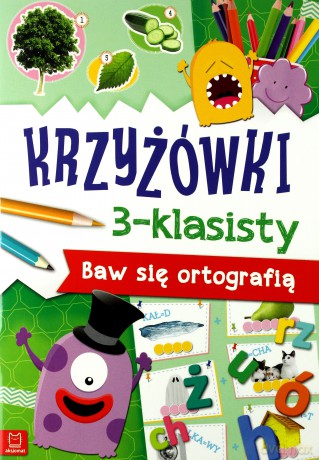 Krzyżówki 3-klasisty. Baw się ortografią [KSIĄŻKA]