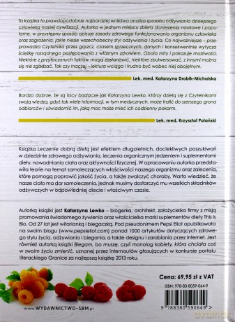Leczenie dobrą dietą - Katarzyna Lewko (twarda) [KSIĄŻKA]