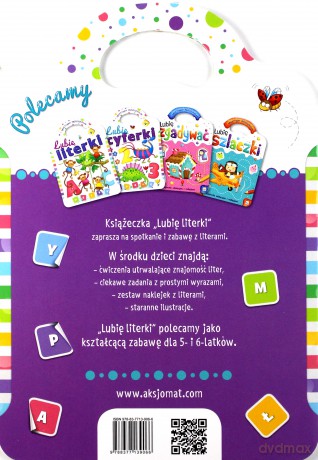 Lubię literki. Kreatywny przedszkolak [KSIĄŻKA]