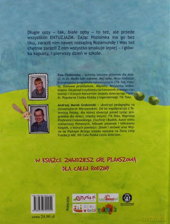 Zając Poziomka - Ewa Chotomska, Andrzej Marek Grabowski (twarda) [KSIĄŻKA]