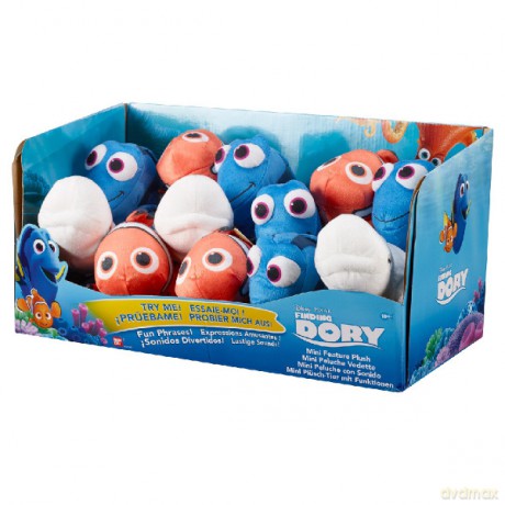 BANDAI DISPLAY 12x mały plusz z dźwiękiem