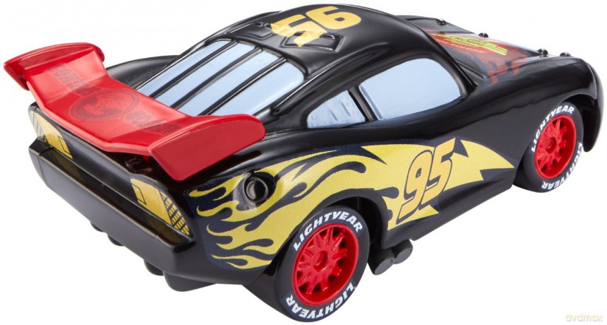 CARS McQueen zmieniający kolor, czarny [FIGURKA]