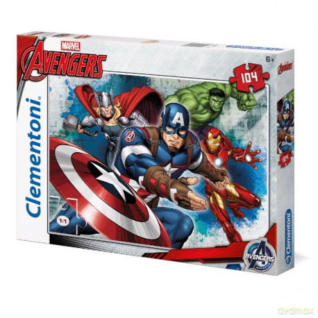 CLEMENTONI 104 el. Avengers [PUZZLE]