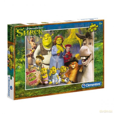 CLEMENTONI 180 el. Dreamworks: Shrek [PUZZLE]
