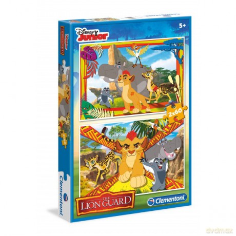 CLEMENTONI 2X60 el. Lion Guard [PUZZLE]