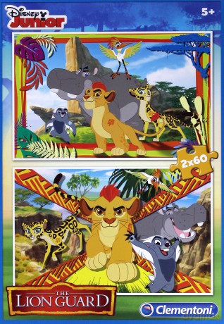 CLEMENTONI 2X60 el. Lion Guard [PUZZLE]