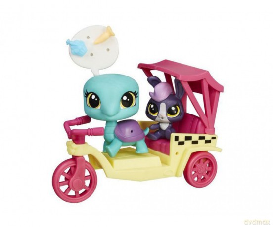 HASBRO Littlest Pet Shop Zwierzakowe pojazdy