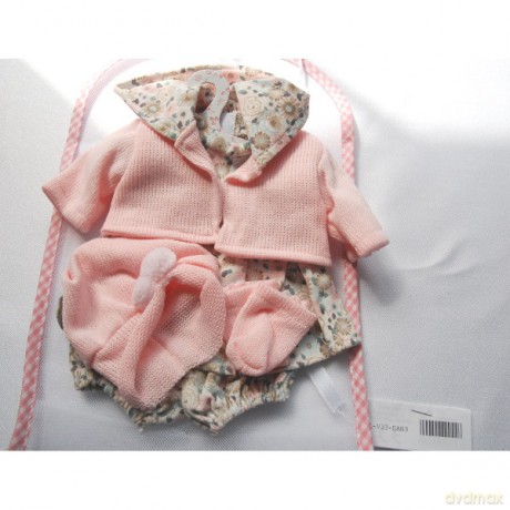 LLORENS Sukienka i sweterek 33 cm