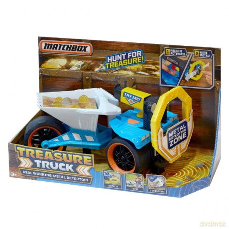 MATCHBOX Pojazd wykrywacz metalu