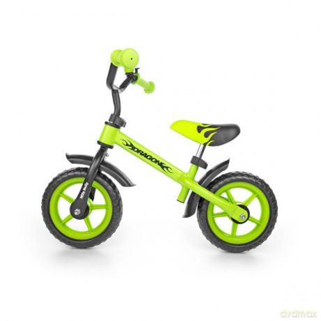 MILLY MALLY Rowerek biegowy Dragon zielony